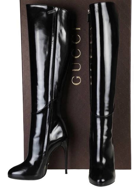 gucci heel boot|gucci high heel boots women.